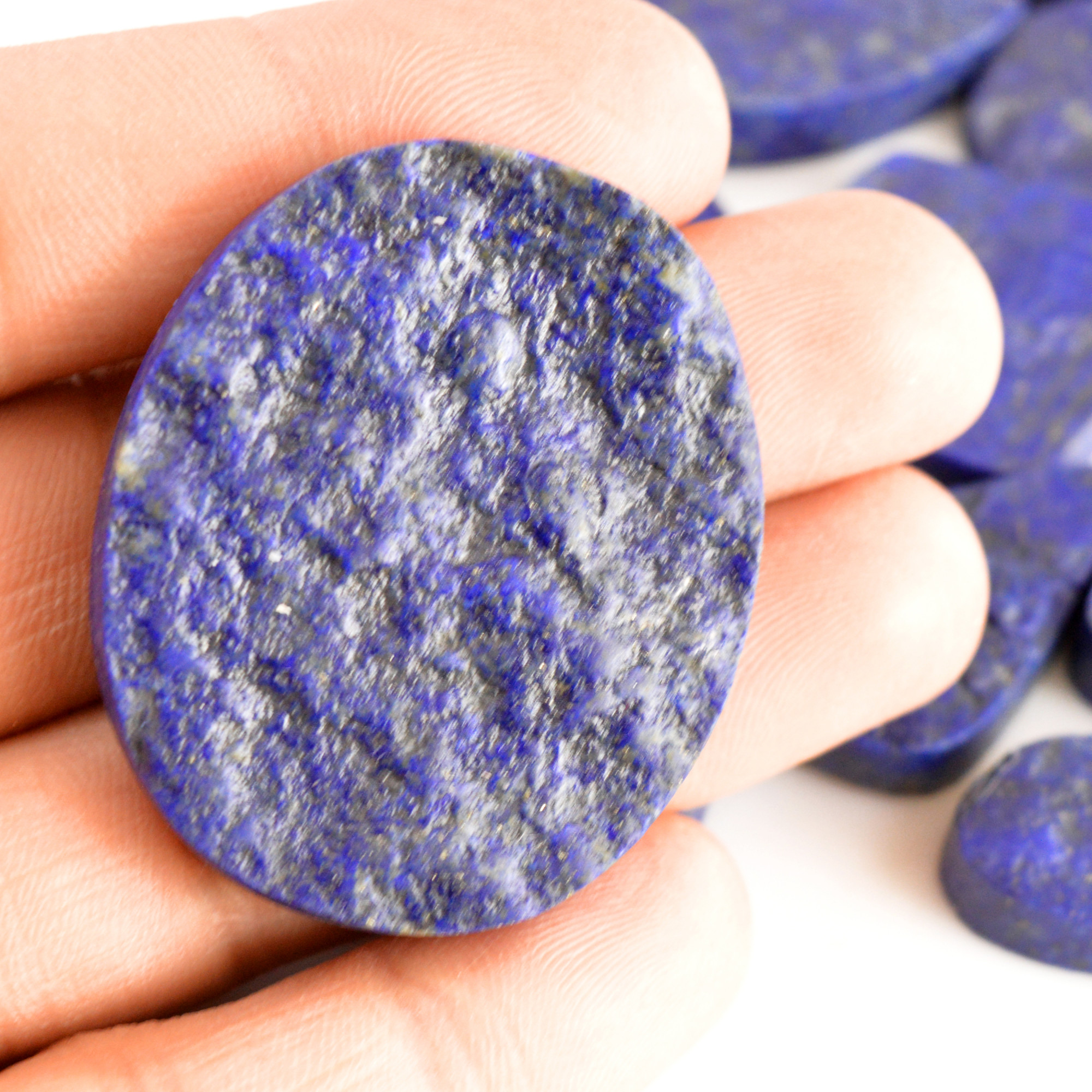 13 Pcs 528 Cts Natural Lapis Lazuli Druzy Gemstone Lot For Jewelry Making 45x36 23x15mm13787