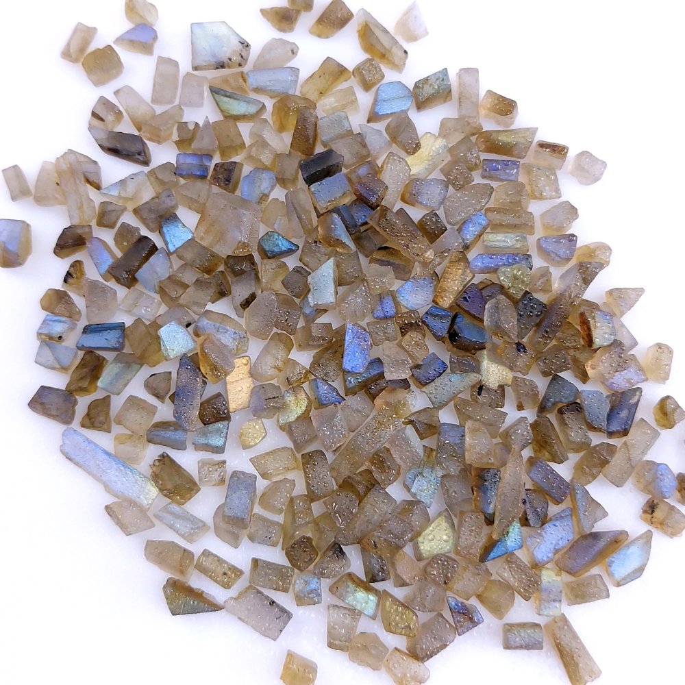 150Cts Natural Labradorite Raw Rough Uncut Gemstone Slice Lot Wholesale Unpolish Jewelry Making 4-6mm#2489