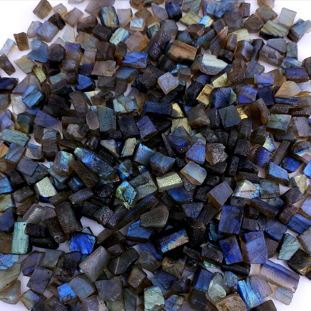 1400Cts Natural Labradorite Raw Rough Uncut Gemstone Slice Lot Wholesale Unpolish Jewelry Making 6-12mm#2505