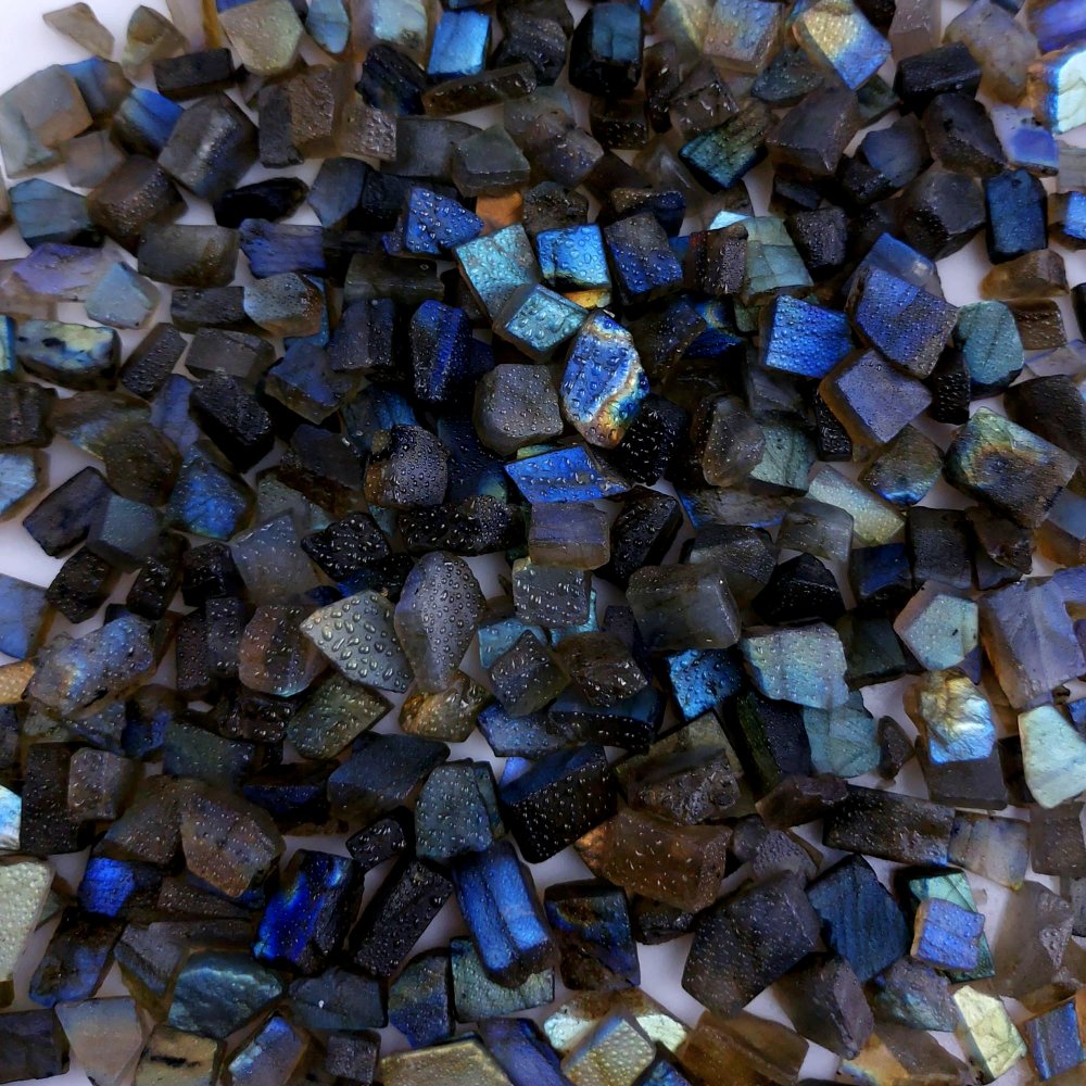 1200Cts Natural Labradorite Raw Rough Uncut Gemstone Slice Lot Wholesale Unpolish Jewelry Making 8-12mm#2507